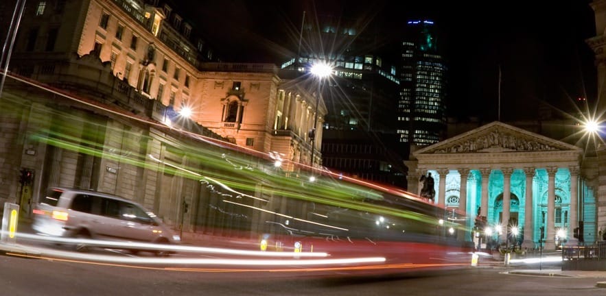 the fast-paced City of London and Bank of England