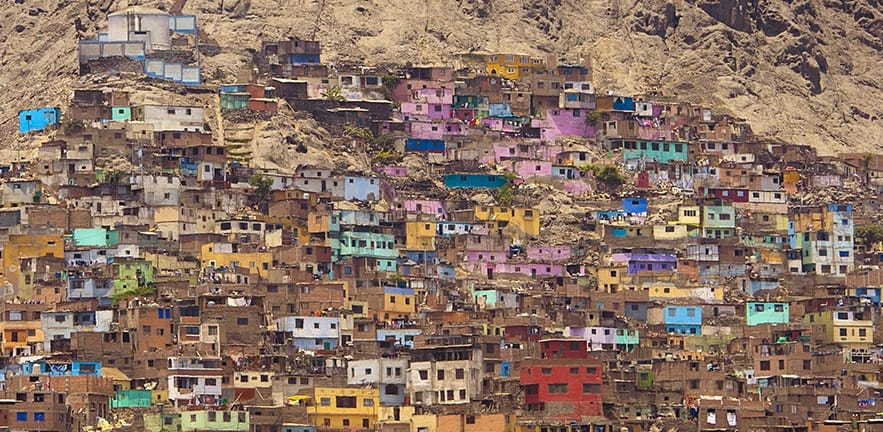 Favelas of Lima, Peru