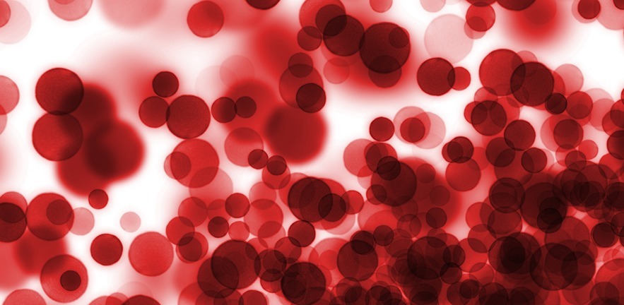 Red blood cells background.
