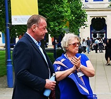 Simon Stockley and Carrie Pemberton Ford