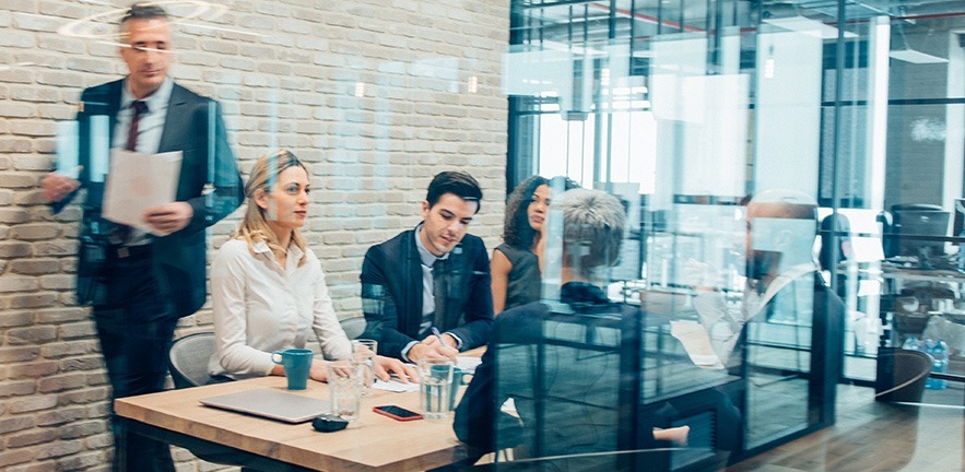 Image of people in an office.