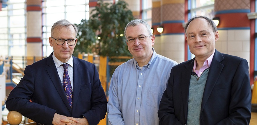 L-R: Michael Kitson, David Reiner, Michael Pollitt