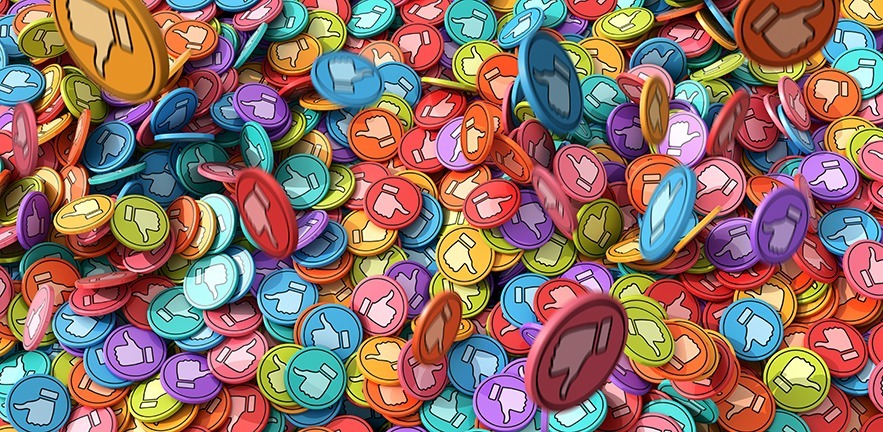 Hundreds of voting tokens.