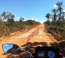 South American open road.