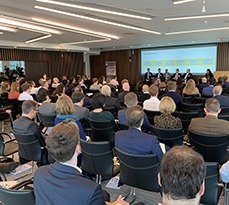 Image from the CCAF launch event of their report: Transforming Paradigms – A Global AI in Financial Services Survey