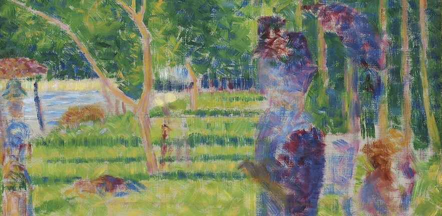 Study for 'Sunday Afternoon on La Grand Jatte', by Seurat