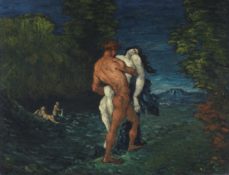 The Abduction (L’Enlèvement), by Cezanne.