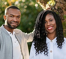 Ken Okoroafor (EMBA 2014) and his wife and business partner Mary.