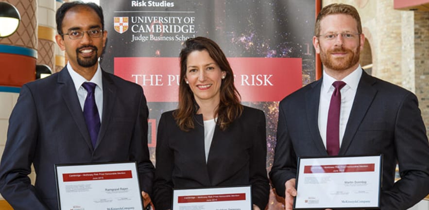 2015 Risk Prize finalists.