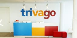The Trivago website.