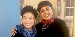 Professor Sucheta Nadkarni and Dr Deng Yaping.