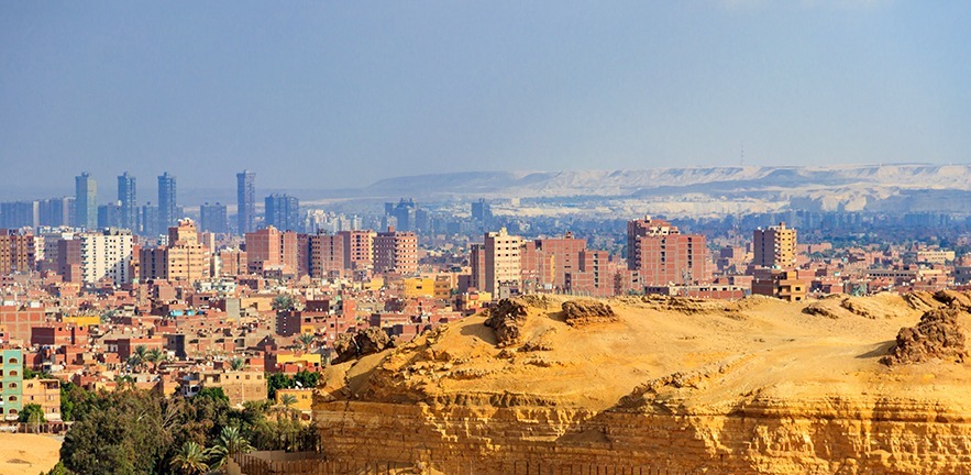 View of Cairo city.