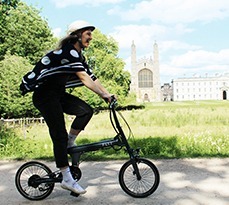 FLIT bike outside King's College.