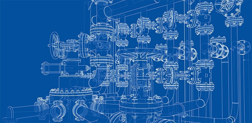 Industrial blueprint.