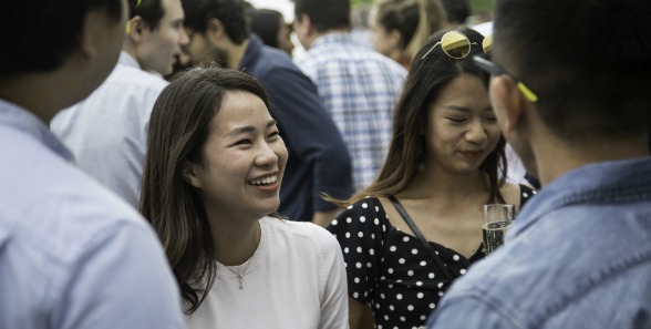 MBA summer party.