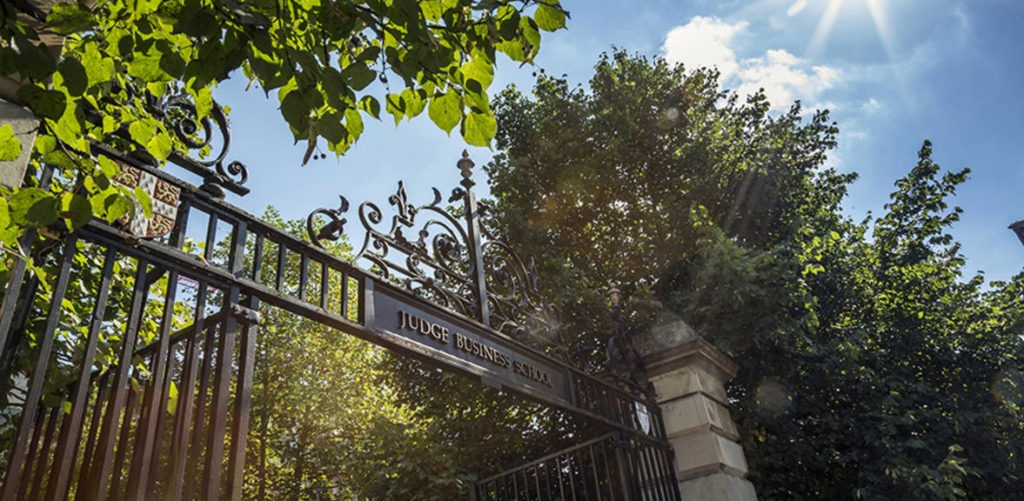 Gates of Cambridge Judge Business School.