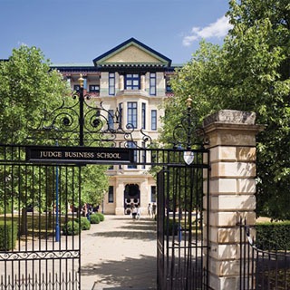 Event at Cambridge Judge Business School.