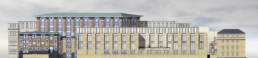 The proposed East elevation