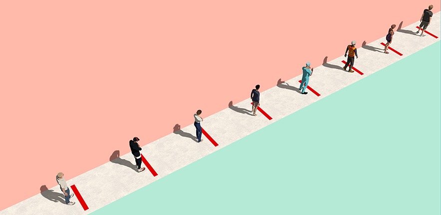 Toe the line?