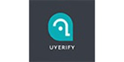 Uverify logo.