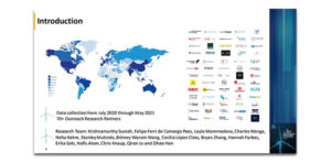 Slide from the summary presentation of the 2nd Global Alternative Finance Market Benchmarking Study.