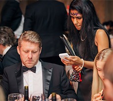 Attendees at the Microscope Ball 2021.