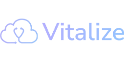 Vitalize logo.