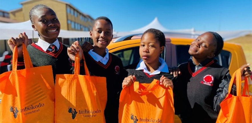 Imbokodo Launchpad beneficiaries.