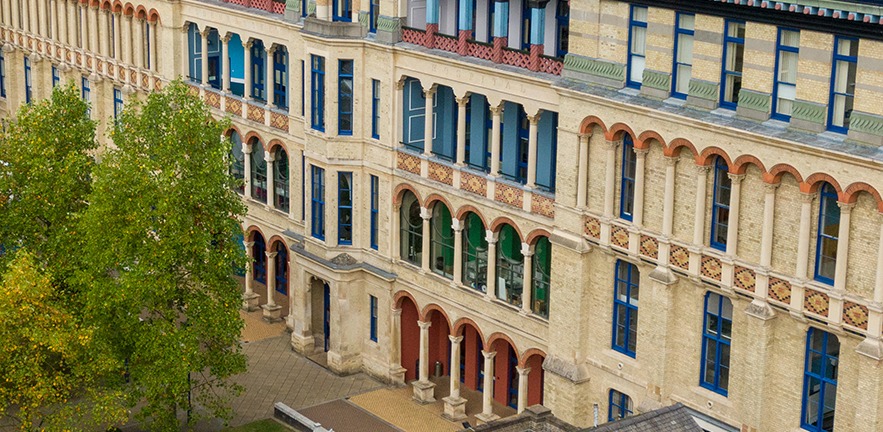 Cambridge Judge Business School Addenbrookes building.