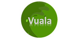 Vuala logo.