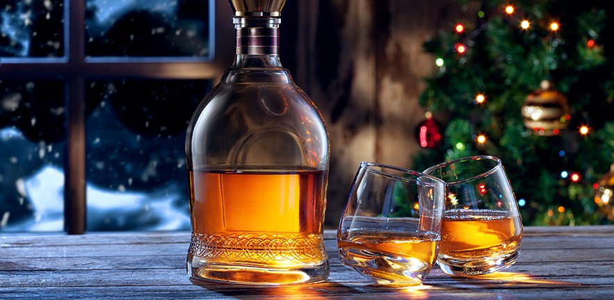 Christmas whiskey.