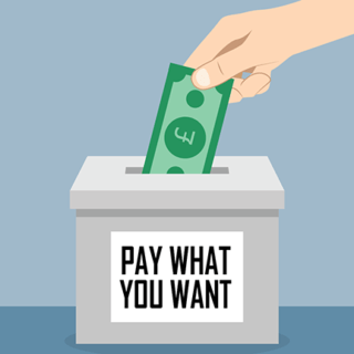 When do people pay more when using pay-what-you-want systems?