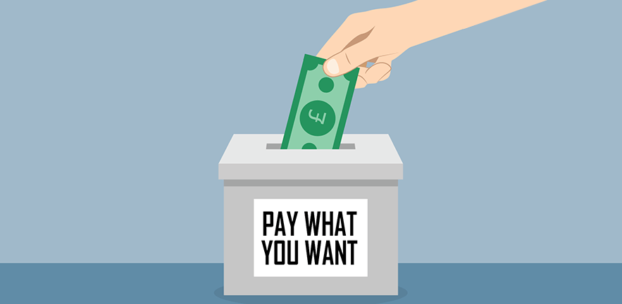 When do people pay more when using pay-what-you-want systems?
