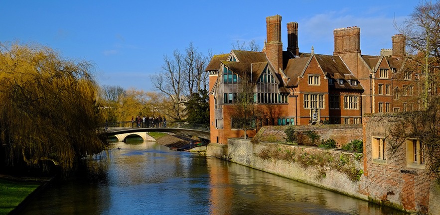 Trinity Hall and the River Cam.