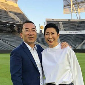 CJBS donors Harry Tsao and Carol Chen.