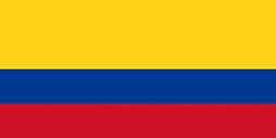 Colombia flag.