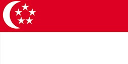 Singapore flag.