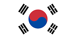 Flag of South Korea.