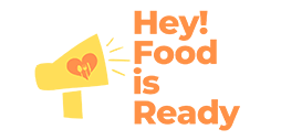 Hey! Food is Ready logo.