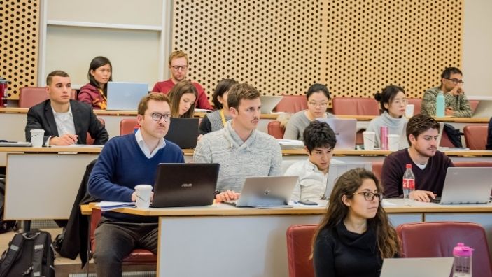 CJBS students in class.