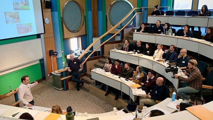 Lecture theatre.