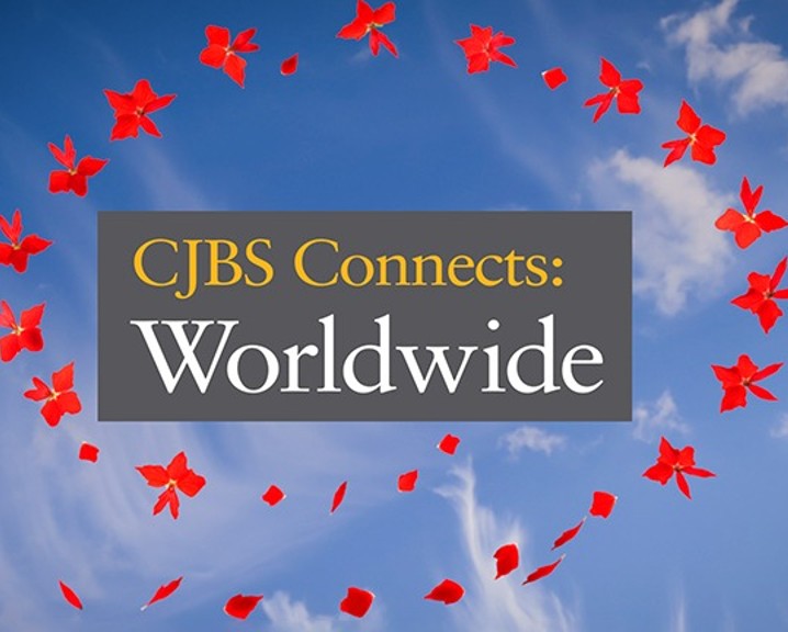 CJBS Connects: Worldwide logo.