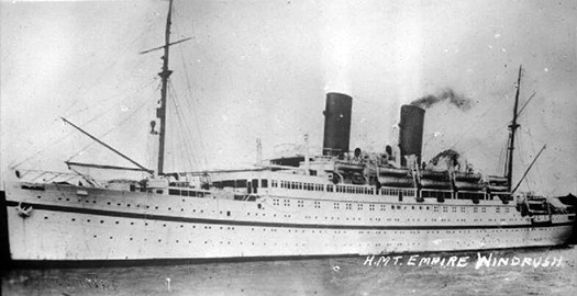 HMT Empire Windrush.