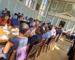 Executive MBA lunch Cambridge College.