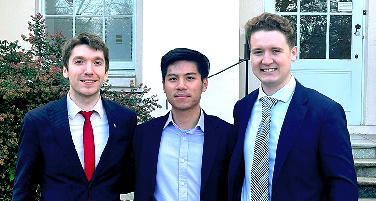 MFin student winners of LBS Investor Prize.