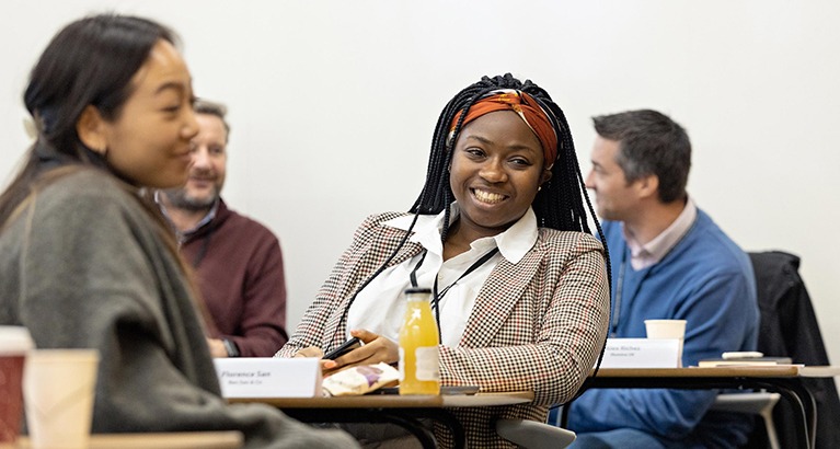 Delegates on a Cambridge Judge Business School executive education programme.