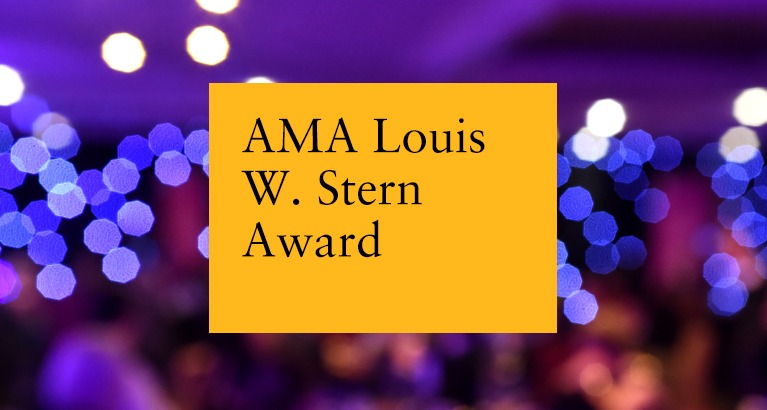 American Marketing Association Louis W. Stern Award.