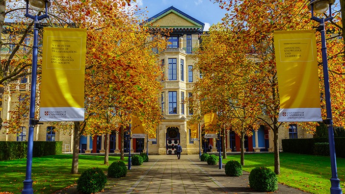 Cambridge Judge Business School in the autumn.