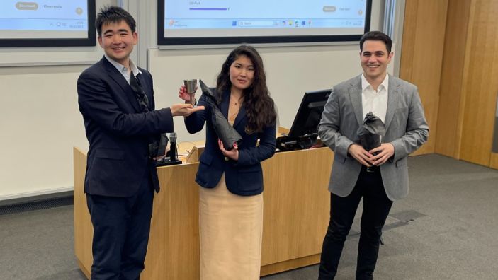 Winners of the 2nd Pitch & Judge event of Spring 2025.