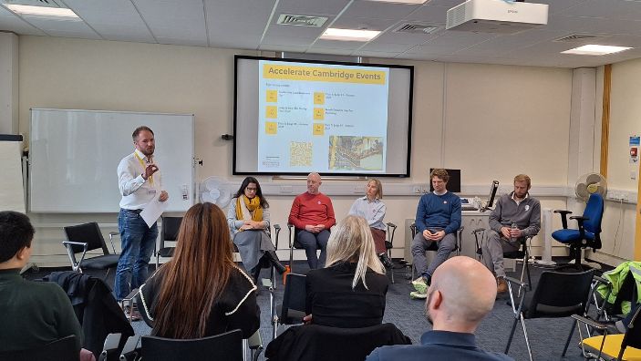 Participants on the Accelerating Local Businesses Day.